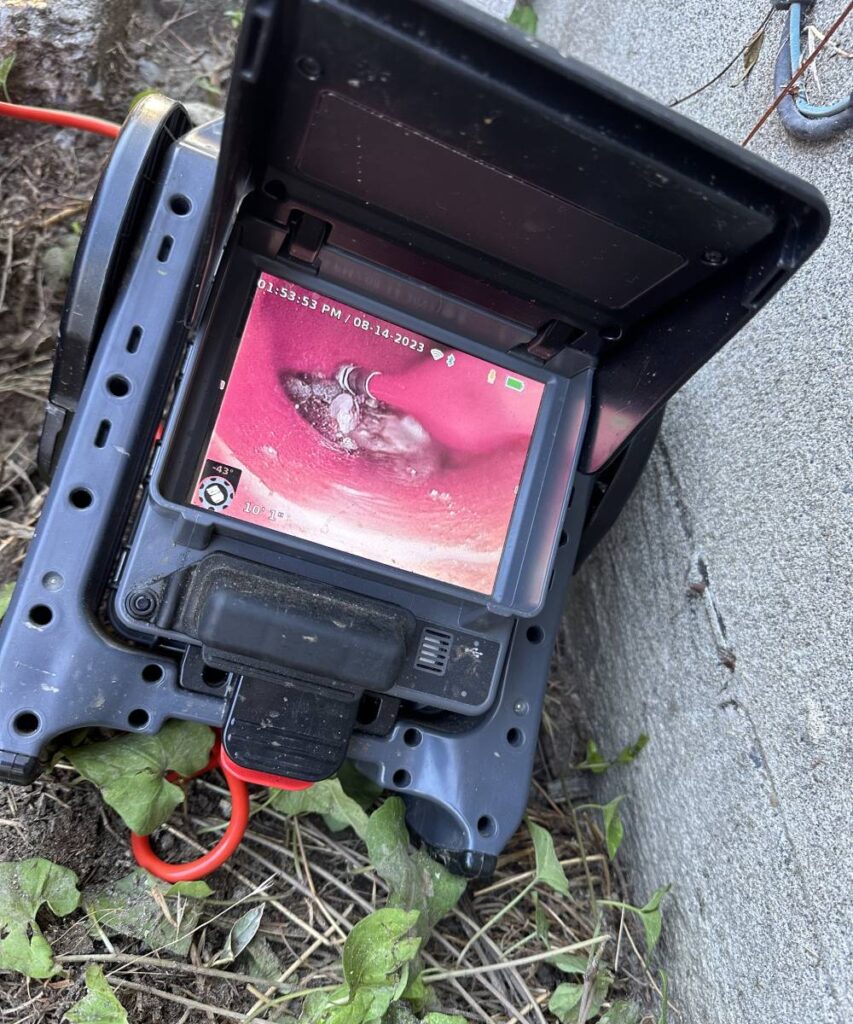 High-resolution sewer camera for plumbing inspections in Seattle.