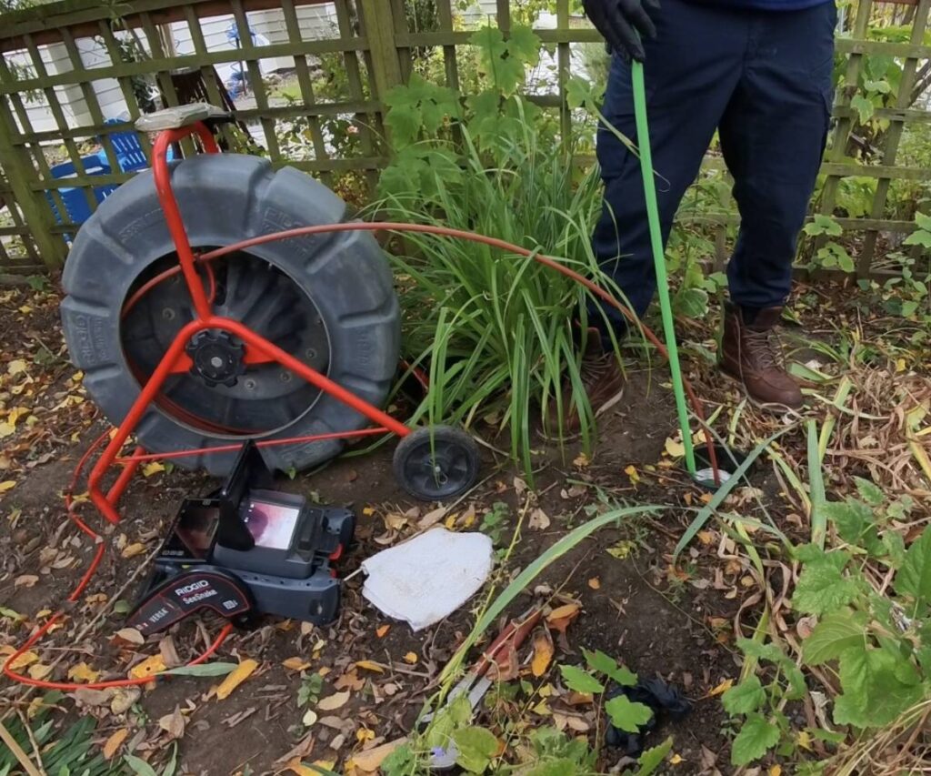 KnightRooter professional using advanced camera diagnostics.